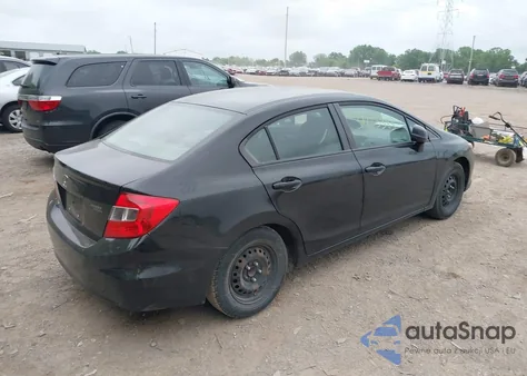 2012 Honda Civic Lx из США, поврежденный, VIN 19XFB2F54CE069918